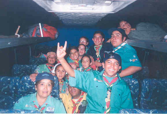 En el autobus rumbo a Meztitla